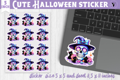 Iridescent Halloween Sticker | Halloween printable Product Image 1