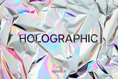 Iridescent Holographic Foil Product Image 1