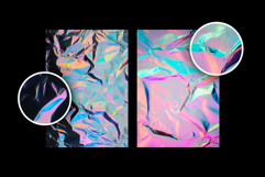 Iridescent Holographic Foil Textures Product Image 4