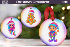 Iridescent Christmas Ornament Bundle | Pink Coquette Product Image 14