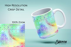 Iridescent Pattern Sublimation Mug Wraps Product Image 2