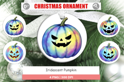 Ornament Iridescent Pumpkin Product Image 1