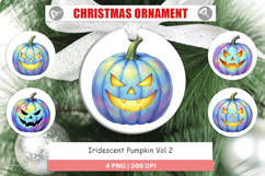 Ornament Iridescent Pumpkin Product Image 1
