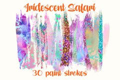 Iridescent Safari Brush Strokes Product Image 1