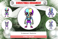 Ornament Iridescent Skeleton Product Image 1