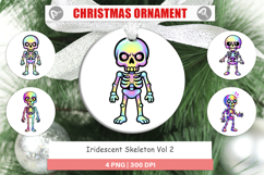 Ornament Iridescent Skeleton Product Image 1