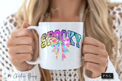 Spooky Iridescent Halloween PNG Product Image 3