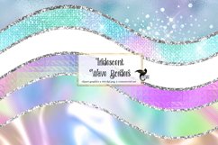 Iridescent Wave Borders Clipart Product Image 1