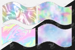 Iridescent Wave Borders Clipart Product Image 2