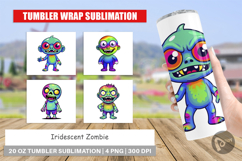 Tumbler Iridescent Zombie Product Image 1