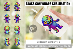 Glass Can Iridescent Zombie Product Image 1
