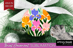 Iris Modern Floral Ornament PNG Sping Flower PNG Sublimation Product Image 1