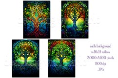 Celtic Irish Backgrounds, Celtic Tree of Life Backgrounds s1 Product Image 2