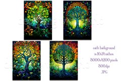 Celtic Irish Backgrounds, Celtic Tree of Life Backgrounds s4 Product Image 2