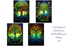 Celtic Irish Backgrounds, Celtic Tree of Life Backgrounds s5 Product Image 2