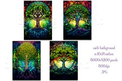 Celtic Irish Backgrounds, Celtic Tree of Life Backgrounds s2 Product Image 2