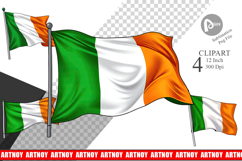 Irish Flag Clipart Product Image 1