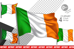 Irish Flag Clipart Product Image 1