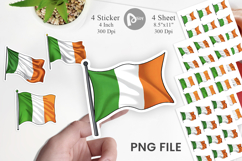 Irish Flag Sticker Product Image 1