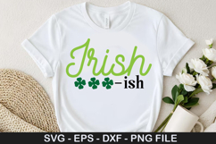 St. Patrick&#039;s Day SVG Design - Just A Lucky Irish In A Diffi Product Image 4
