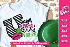 Irish Kisses SVG Lucky Wishes SVG | St Patricks Day SVG Product Image 3