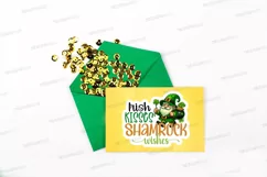 Irish Kisses Shamrock Wishes Stickers PNG Product Image 2