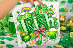 Irish St Patrick's Day PNG, Lucky Day PNG, Shamrock PNG Product Image 3