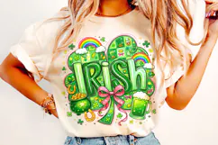 Irish St Patrick's Day PNG, Lucky Day PNG, Shamrock PNG Product Image 4