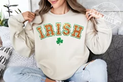 St. Patrick's Day PNG, faux glitters irish sublimation Product Image 4