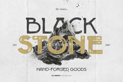 Iron Smith - Dirty Stamp Font Product Image 2