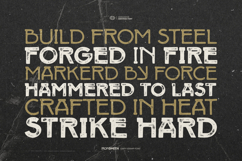 Iron Smith - Dirty Stamp Font Product Image 3