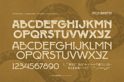 Iron Smith - Dirty Stamp Font Product Image 6