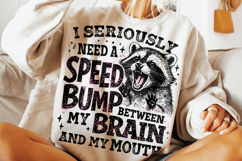Funny Raccoon PNG, Funny Sarcastic Quote PNG, Sarcasm PNG Product Image 3