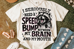 Funny Raccoon PNG, Funny Sarcastic Quote PNG, Sarcasm PNG Product Image 4