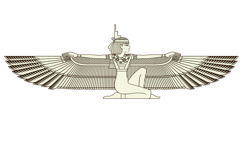 Isis.Egyptian ancient symbol. Culture.Design element. Product Image 2