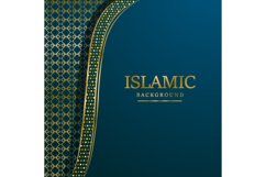 Islamic arabic luxury ornament frame background Product Image 1