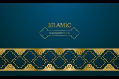 Islamic arabic ornament border luxury design background Product Image 2