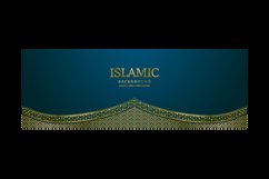 Islamic arabic style ornament banner template with decor Product Image 2