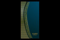 Islamic copy space vertical banner design Product Image 2