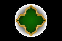 Islamic shape style border and frame decoration element desi Product Image 2