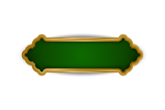 Islamic style border and frame ornament decoration isolated Product Image 1