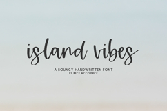 Island Vibes Script Product Image 1