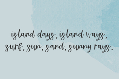 Island Vibes Script Product Image 3
