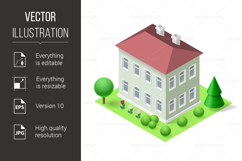 Isometric building Product Image 1