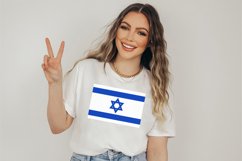Israel Flag SVG Original Colors - Cut files for Cricut Product Image 2