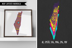 Map, Mandala SVG, layered, cut file, bundle, patriotic, clip art, banners, scrapbook, party invitations, covers, accessories, birthdays, t-shirts, mugs, stencils, pillow- design, wall art, greeting cards, cricut svg, map, mandala, silhouette, cut file, pa
