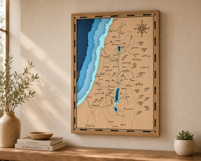 Israel in the Time of Jesus SVG | Holy Land Layered Map Product Image 3