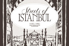 Istanbul Streets Sketches Product Image 1
