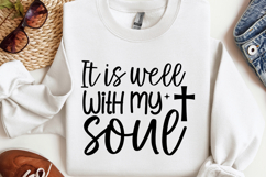 It is well with my soul SVG, Christian SVG Product Image 1