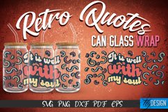 Glass Can Wrap SVG | Retro Wrap SVG | Glass Can Bundle vol.8 Product Image 9